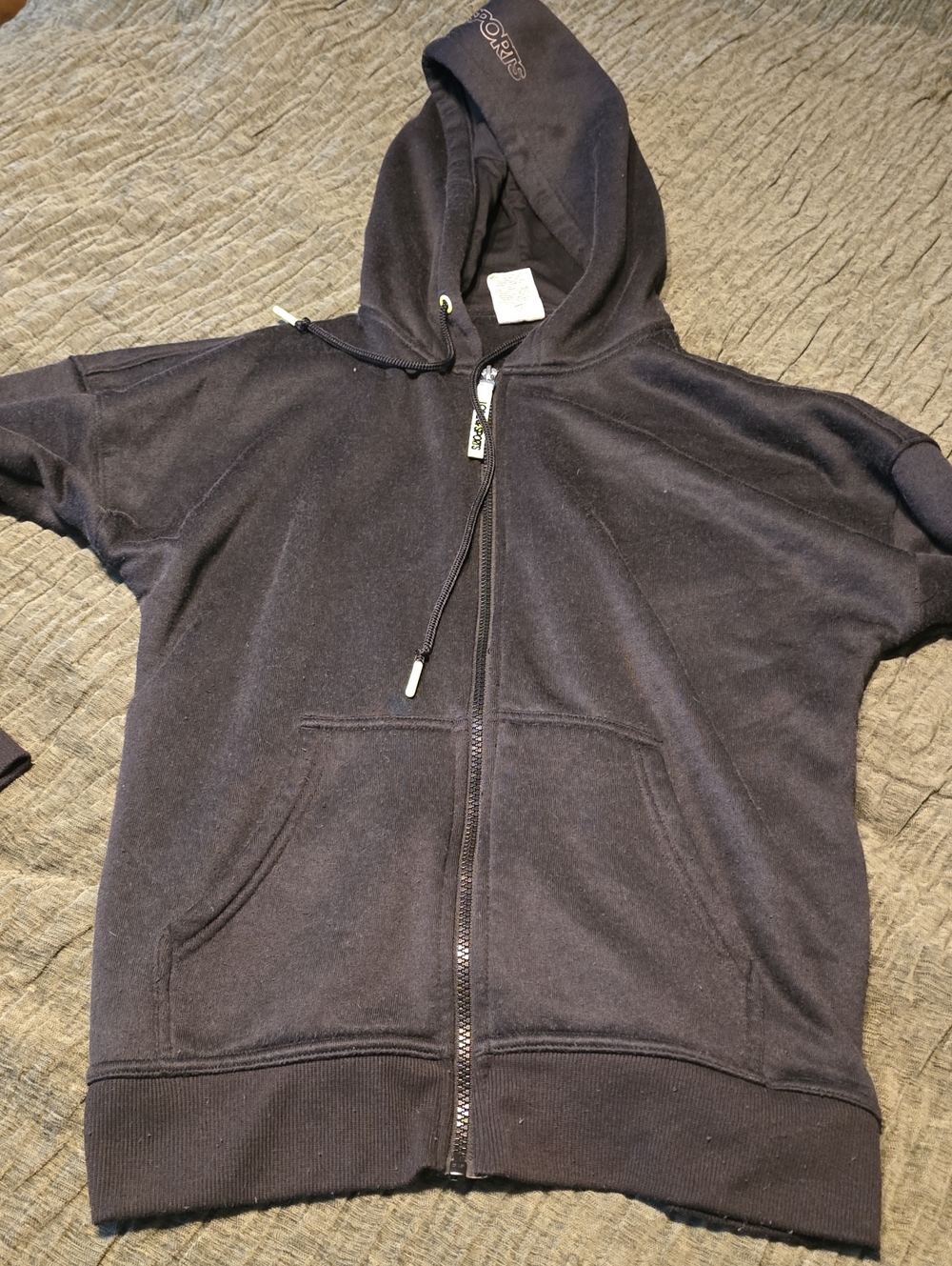 Women's Black Zip Up Hoodie Like New